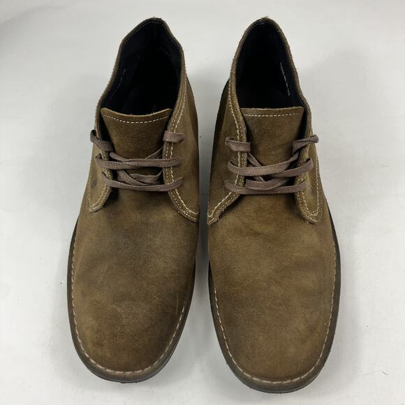 New John Varvatos USA Mens Hipster Chukka Boots Size 14M Brown Suede No Box main image 4